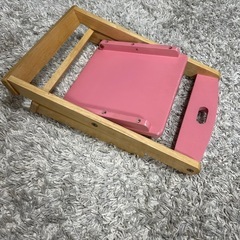 【お譲り先決定】キッズ　ミニ折りたたみチェアの画像