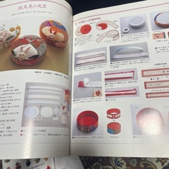ちりめん細工手芸の本二冊の画像