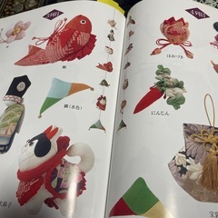 ちりめん細工手芸の本二冊の画像