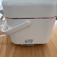 twinbird フェイススチーマー ホワイト/ゴールドの画像