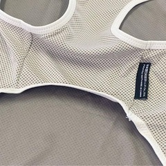 【熱中症対策】フルクール　メッシュ素材　グレー　洋服　犬用の画像