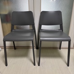 美品✨】IKEA TEODORESテオドレススタッキングチェア/2脚 - メルカリ