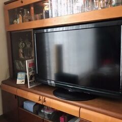 クワヤ　テレビボード飾り棚の画像