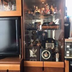 クワヤ　テレビボード飾り棚の画像