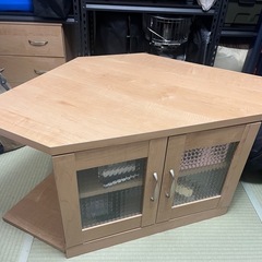 【美品】コーナーテレビ台