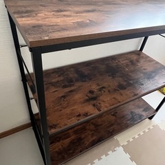 【お譲り先決定済み】アイアン　棚　オープンラックの画像