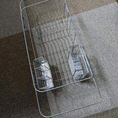 ステンレス スライド水切りカゴ