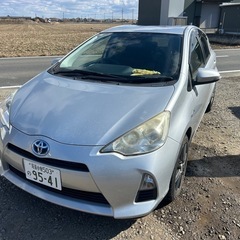 格安　早勝　アクア　車検12月まで