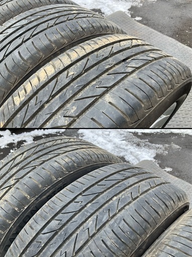 BADX 632 LOXARNY TEMPEST ロクサーニ テンペスト 18×8J ET +38 PCD100/114.3 5H 225/55R18 コンケイブ アルファード ヴェルファイア等に