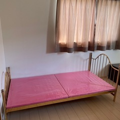 シングルパイプベッド