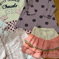 女の子服100-110まとめ売りの画像