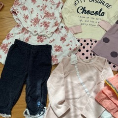 女の子服100-110まとめ売りの画像