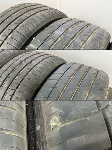 EMN GERMANY 5232 BP 社外アルミホイール 19×8.5J PCD112×5H ET+42 Φ66 245/35ZR19 2019年製 タイヤ付き トライアングル アウディ