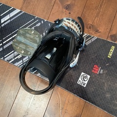 【終了】FLOW フロー　スノーボード　板、ビンディング　セット の画像