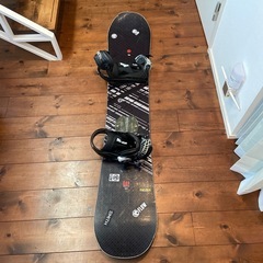 【終了】FLOW フロー　スノーボード　板、ビンディング　セット の画像