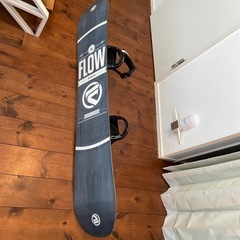 【終了】FLOW フロー　スノーボード　板、ビンディング　セット の画像