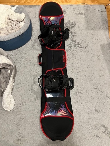 SALOMONスノーボード ＋BURTONバインディング ソフトケース付き HEAD