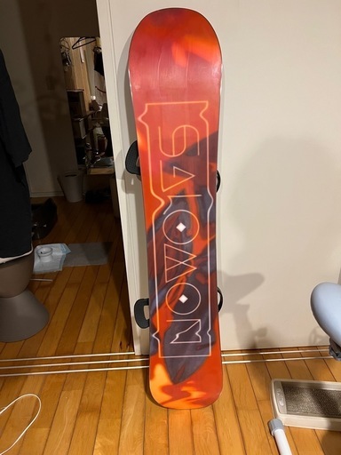 SALOMONスノーボード ＋BURTONバインディング ソフトケース付き