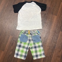 100 上下セット❣️Tシャツ　半ズボン　短パン❣️の画像