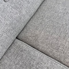 LOWYA２人掛けソファ　グレーの画像