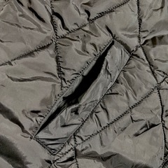 新品 レディース ロング アウター ダウン Mサイズくらい 黒  の画像