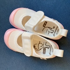 新品未使用ムーンスター上靴15cm　ピンク