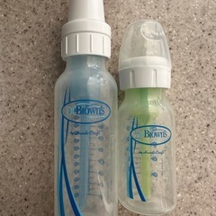 Dr.Brown’s 哺乳瓶と乳首5個セット