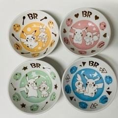 【引渡決定】サーティーワン ポケモン豆皿4つ
