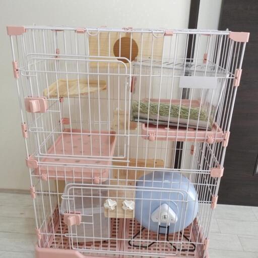 小動物用　猫　ゲージ　小屋