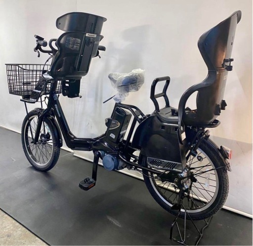 業界最長1年保証 送料無料　パナソニック　ギュット　20インチ 黒　電動アシスト自転車　g226