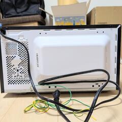 【決定】IRIS OHYAMA アイリスオーヤマ 家庭用 電子レンジ ブラック PMB-T176-6-B 2021年製の画像