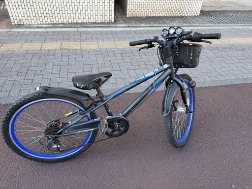 24インチ　子供用　6段ギア付　マウンテンバイク