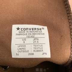 CONVERSE ALL STAR コンバース オールスター 27.5cm 1SC452 の画像
