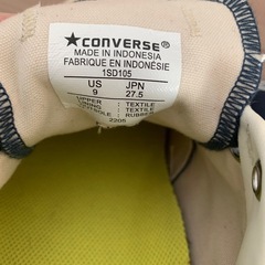 CONVERSE SKATEBOARDING コンバース スケートボーディング 27.5cm 1SD105の画像