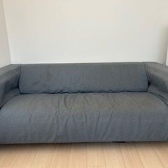 【格安】グレーの3人掛けソファーお譲りします！ 