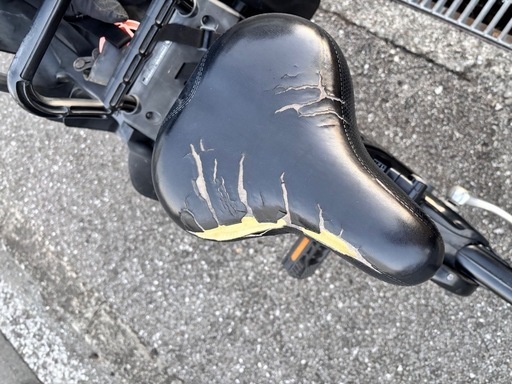 電動自転車　チャイルドシート付き