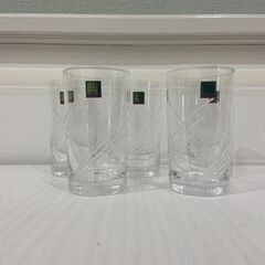 【最終値引き価格】HOYA crystal tokyo　グラス５客セットの画像