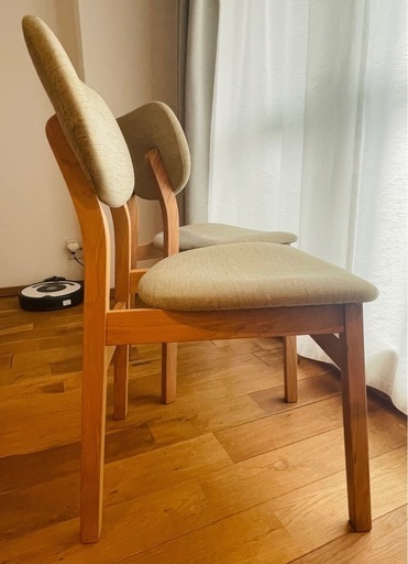 フランフラン ダイニングチェア 2脚 フランフラン 椅子2脚セット