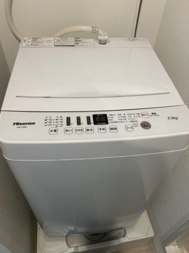 【格安】Hisense 5.5kg洗濯機お譲りします！