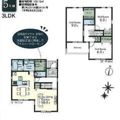 ★★新築戸建て★所沢市小手指南第8★3480万円★★【5号…