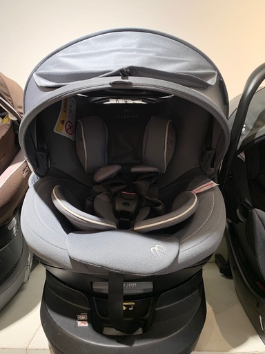 【店頭引取限定】美品☆エールべべ　ISOFIXチャイルドシート　 クルット6i プレミアム エアリー 定価78000円