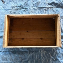 木箱　道具箱　ガーデニング　トロ箱　DIY、工作にもおすすめですの画像