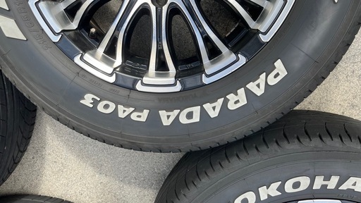ハイエース200系ホイール&タイヤセット16インチ