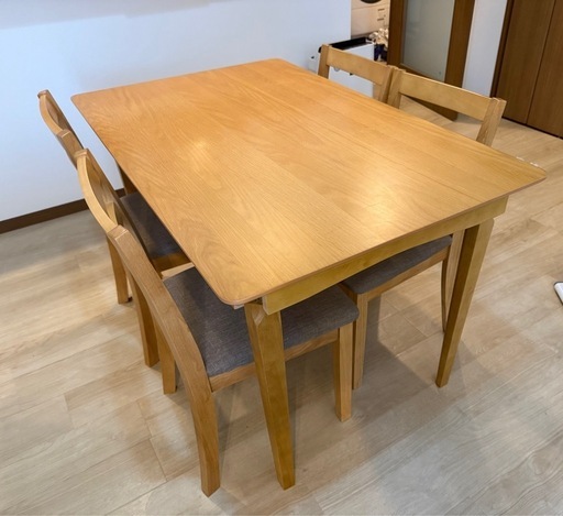ダイニングテーブルセット【4人掛け】