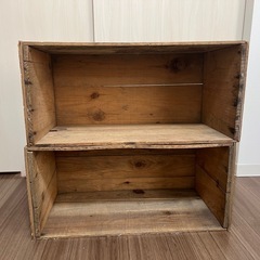 りんご箱(2つセット) 