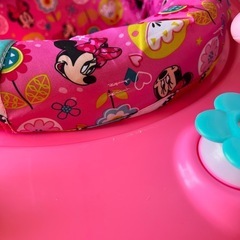 bright startsディズニーベビー・ミニーマウス、ピーカブーアクティビティジャンパー、ブライトスター ミニーマウス activity jumper  ジャンパルー
の画像