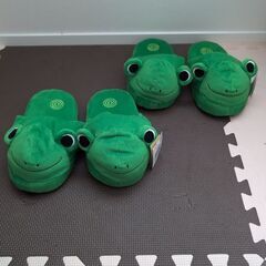 カエルさんのスリッパ🐸 フリーサイズ