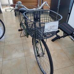 ★ジモティ割あり★  自転車 ２７インチ 緑 クリーニング済み ...