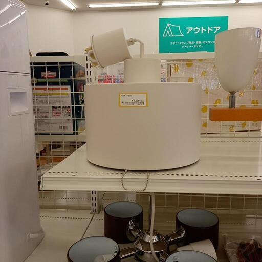 ★ジモティ割あり★ペンダントライト　ホワイト　クリーニング済　YJ5417