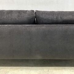 Francfranc フランフラン ラージュ ソファ 3S W1860 ダークグレー 3人掛け 中古家具 店頭引取歓迎 R9248の画像